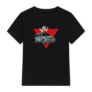 Kids 100% Cotton T Shirts Merch A4 Gelik Print Casual Family Clothing Childrens Fashion Tops