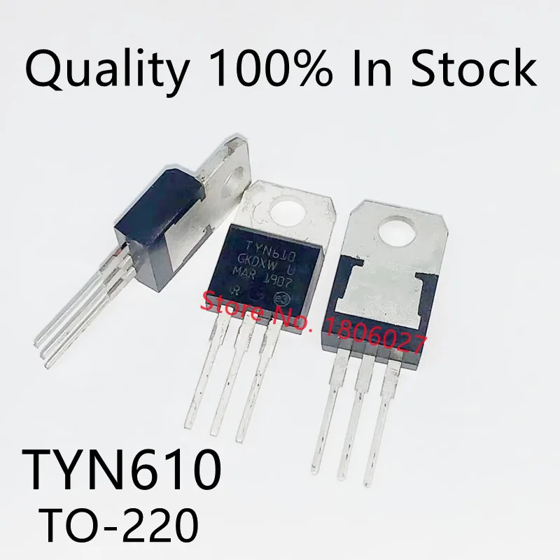 

10 шт./лот TYN610 10A 600V TO-220 Triac/тиристор