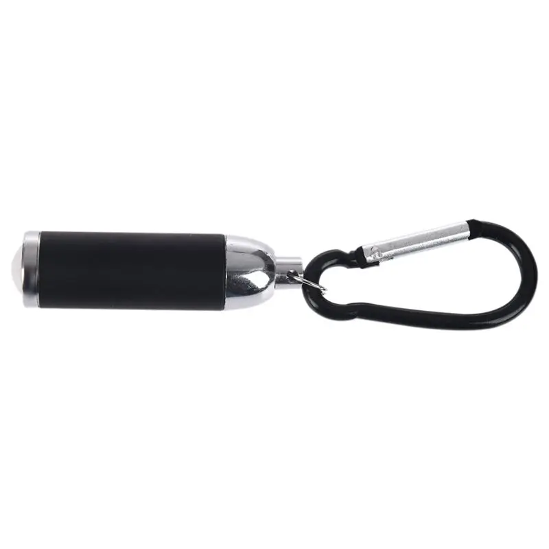 Ультра яркий светодиодный светильник для кемпинга мини фонарь брелок черный 2