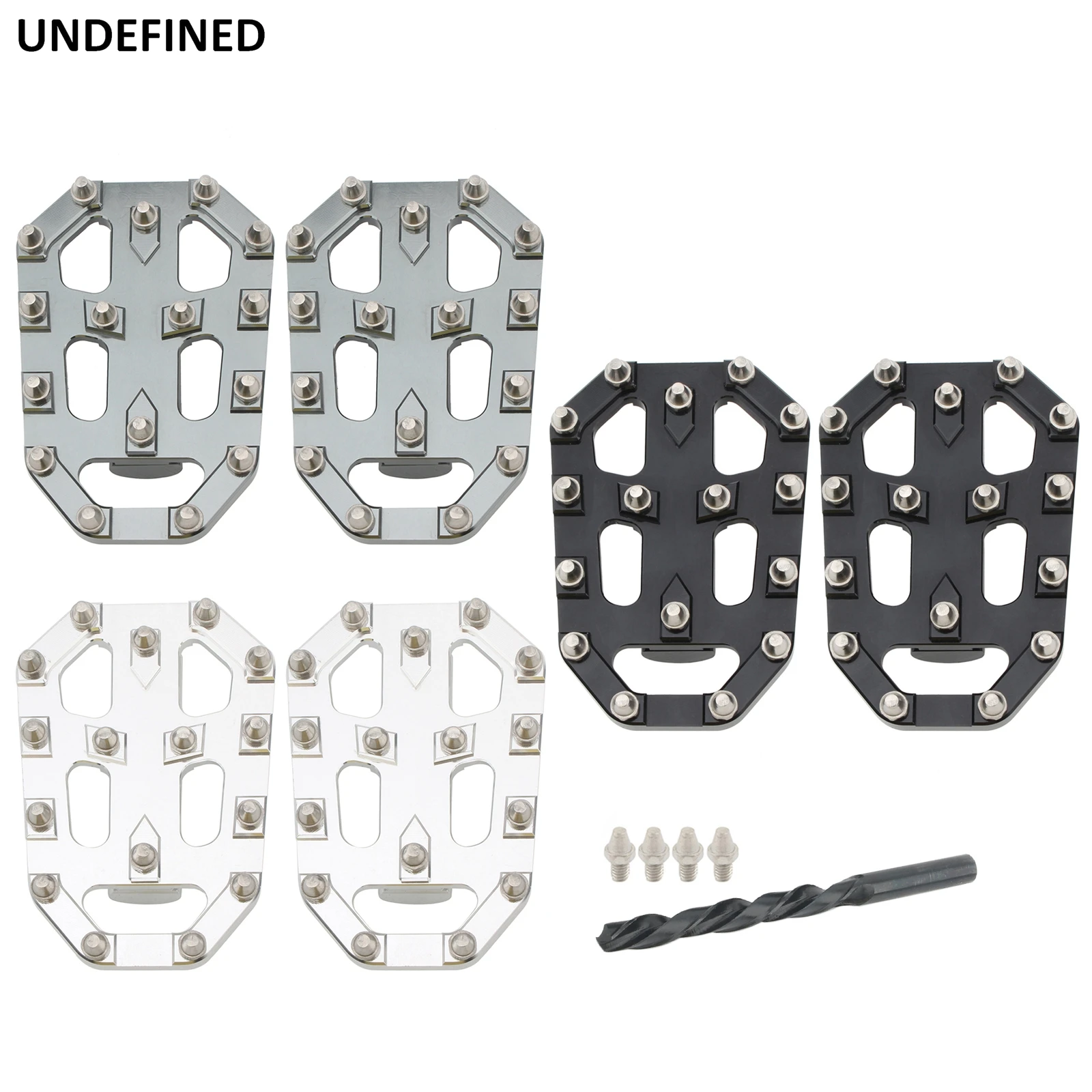 

MX Foot Pegs Rests Mortorcycle Footpegs For Kawasaki Suzuki Yamaha Ducati Monster RSV1000R Pit Dirt Bike Racing Bikes Universal