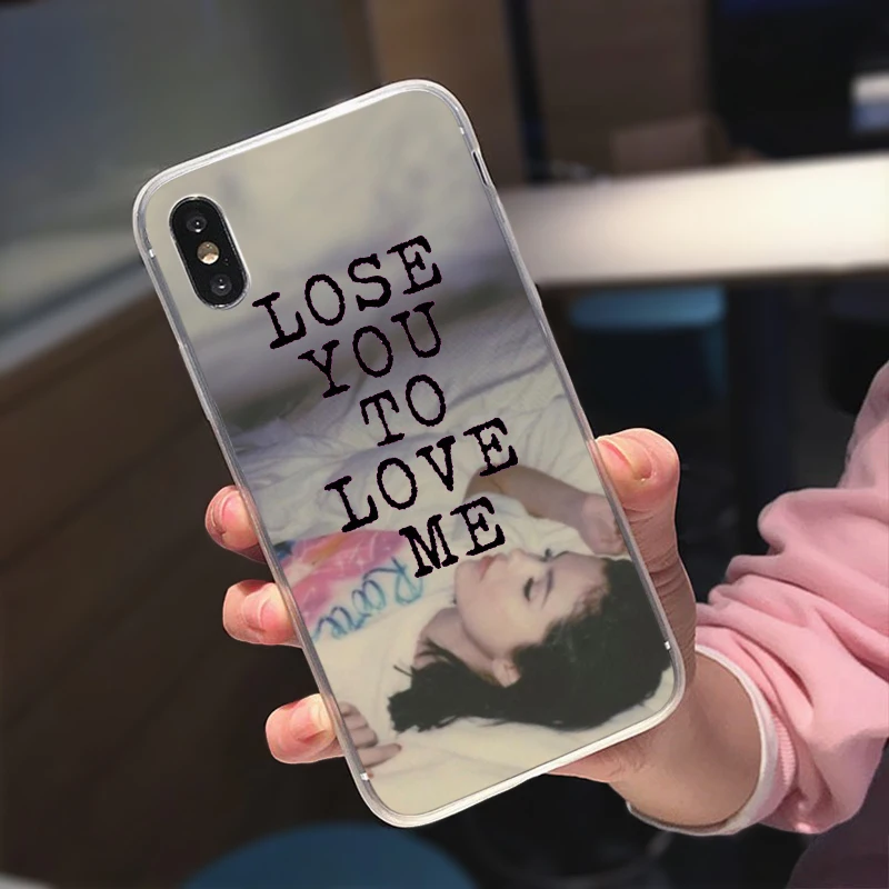 Певицы Селены Гомез потерять вам Love Me из мягкого ТПУ с редком случае для iPhone 12 11 Pro