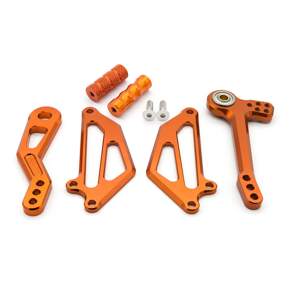 

For Honda Monkey Bike Z125 2018-2020 Motorcycle Rearset Foot Peg Brake Rear Gear Shift Shifter Lever + Wing