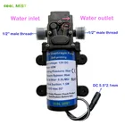 S395 обратного потока возврата микро насос 12V 60W Мембранный бустерный насос спрей сельскохозяйственное компрессорный бандаж для инструменты 5.5L воды туманообразующий опрыскиватель