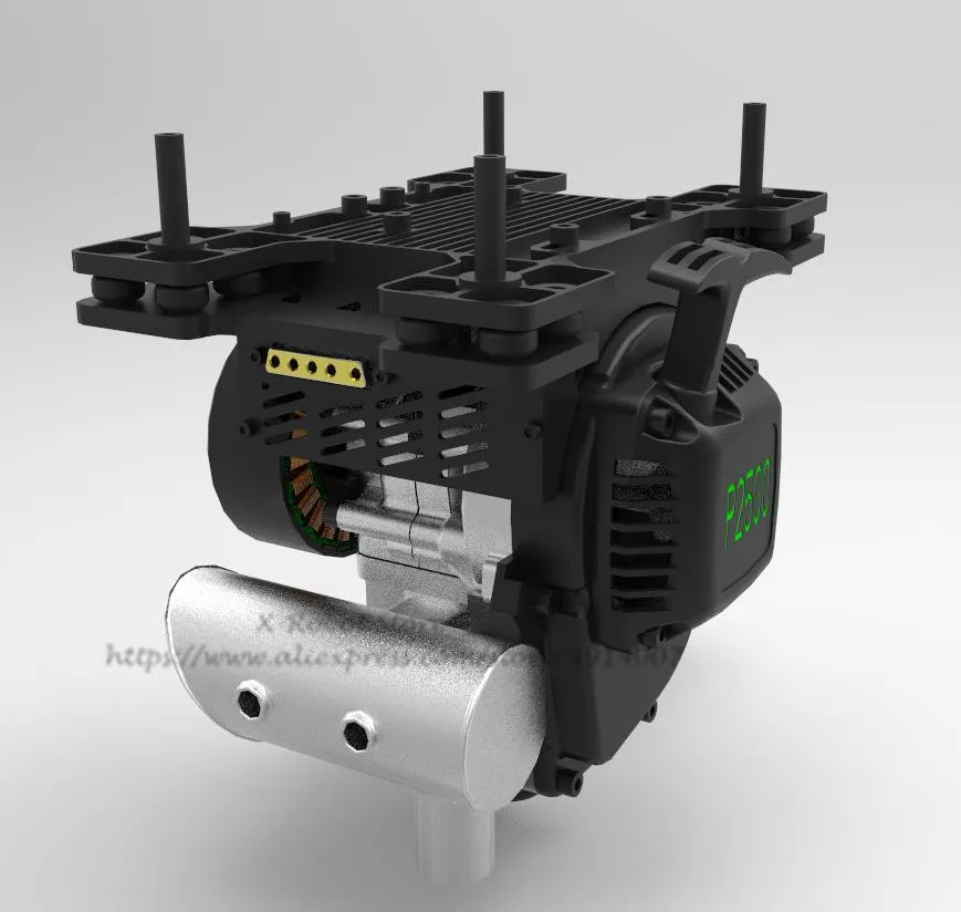 Дрон генератор DIY P 2500 гибридный Электрогенератор Вт для двигателя P2500|Детали и