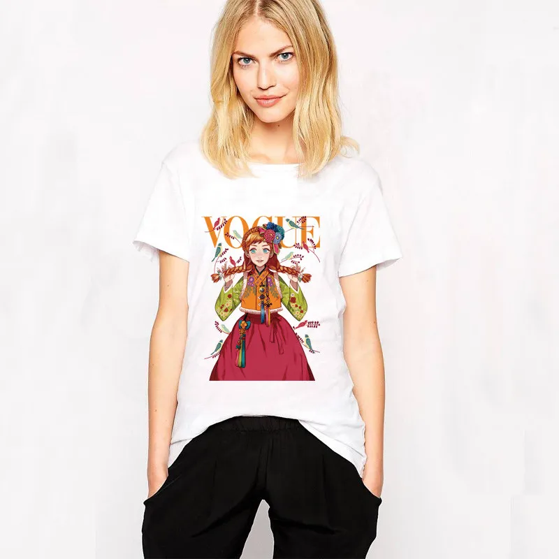 Дизайн мультфильм девушка VOGUE заплатка для одежды DIY футболка одежда толстовка наклейка с термопереносом