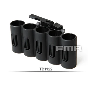 Горячая Распродажа FMA Тактический ружья оболочки держатель предоставить вам 5 дополнительных датчик патронов сумка для пейнтбола оборудование аксессуары