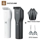 Мужская электрическая машинка для стрижки волос XIAOMI ENCHEN, Профессиональная Беспроводная Машинка для стрижки, триммер, машинка для стрижки волос, набор для бритья волос