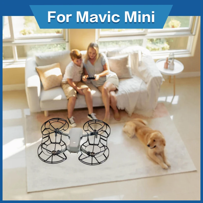 Mavic Mini 360 ° Защита пропеллера полностью Защитная крышка Улучшает безопасность