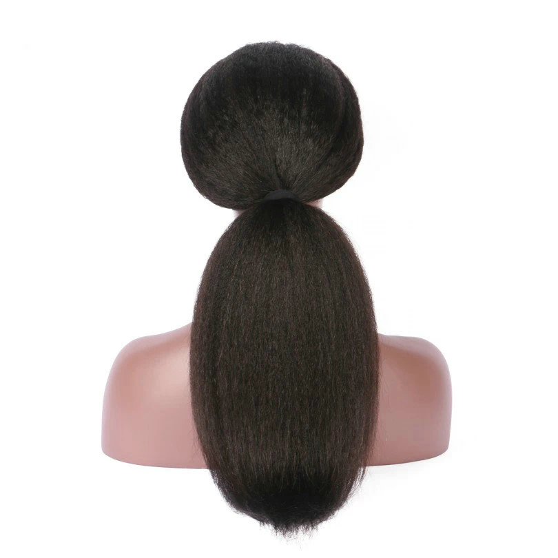 13х4 синтетический парик для волос на фронте Yaki прямой натуральный хвост