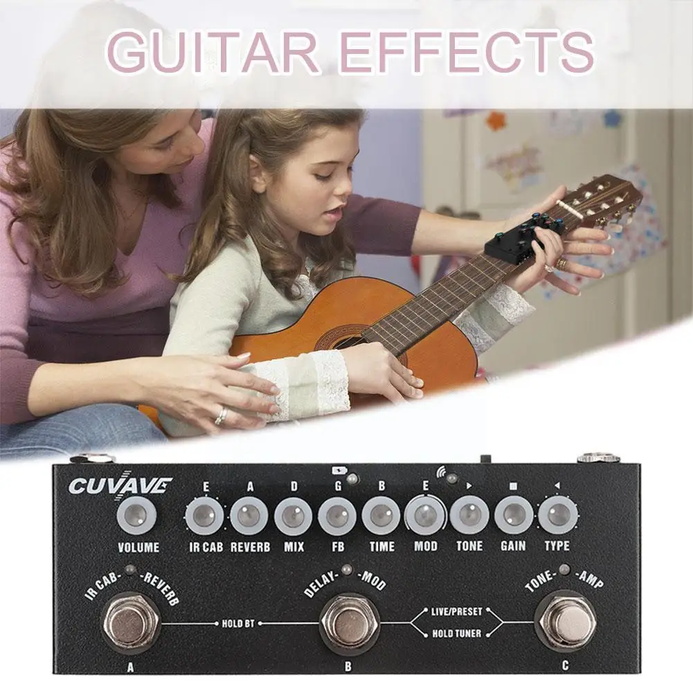 

Guitar Effector Rechargeable Monoblock Combo Effect Musical Guitar For Electric Accessories Guitarra Parts Instrument Q9y1 Y7q0