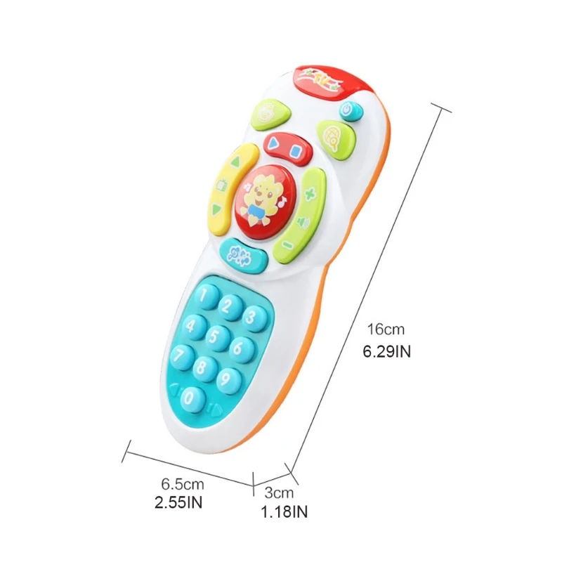 

Baby Toy Phone,Fun Learning Musical Toys for Babies, Remote with Music, Kids, Boys or Girls, Holiday Stocking Stuffers