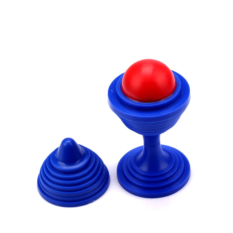 

1 Pcs Mini Height 7CM Small Ball And Vase Magic Tricks Disappearing Ball Vase Close Up Party Trick Kids For Fun Magic Props