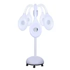 Современный светодиодный напольный светильник с красивой вышивкой, Напольная Лампа с регулируемым 8-кратным увеличением и холодсветильник светом, для чтения ресниц, тату для ногтей, салонное освещение