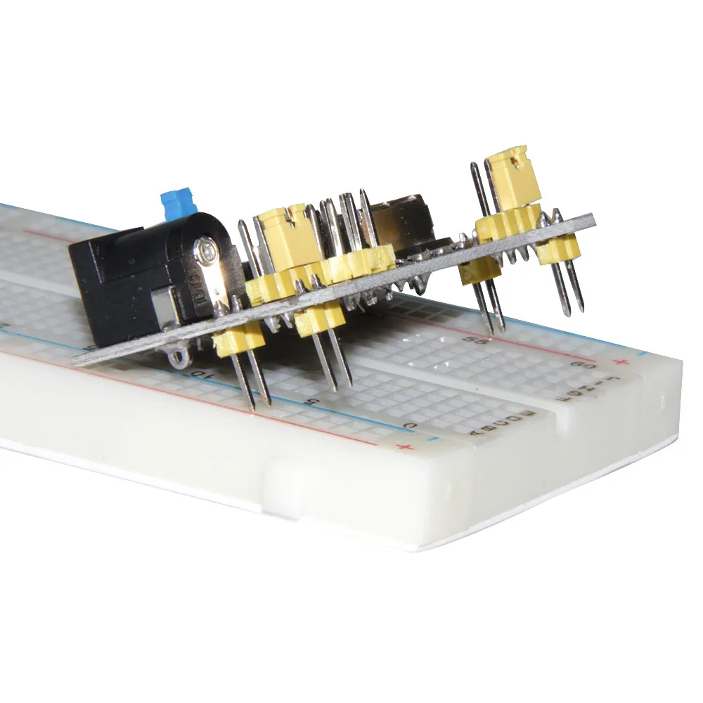 3,3 В/5 В MB102 макетный модуль питания+ MB-102 830 точек Solderless Прототип хлебная плата комплект+ 65 гибких перемычек проводов