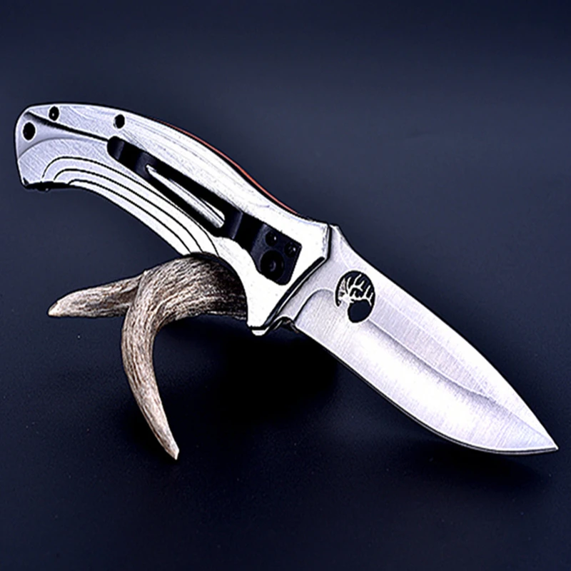 12 шт./лот ручной работы 5cr15 стальной складной нож ножи для улицы охотничьи