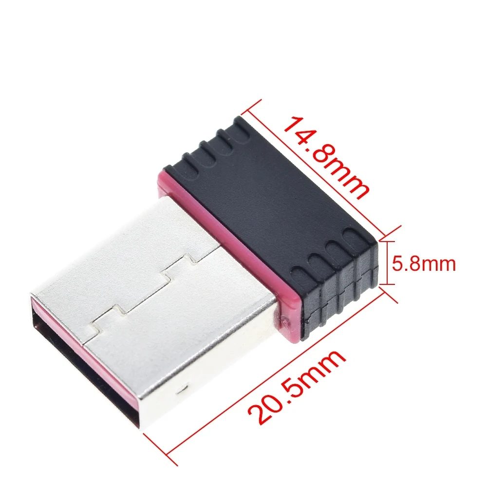 MT7601 мини USB Wifi адаптер 802.11n Антенна 150 Мбит/с USB беспроводной приемник ключ сетевая карта внешняя Wi-Fi для настольного ноутбука