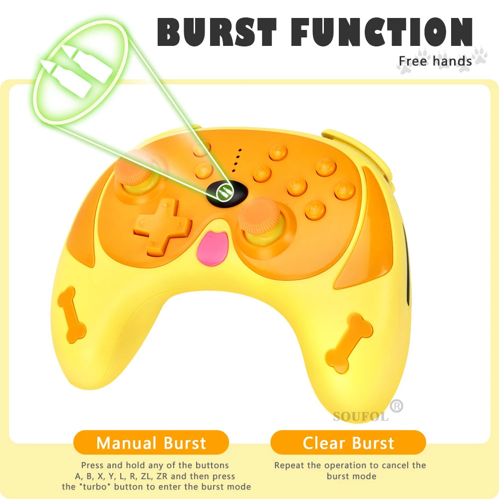 Беспроводной контроллер для Nintendo Switch консоль геймпадов управления ПК игровые