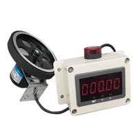 meter counter rolling type high precision electronic digital display automatic induction edge sealing winding machine encoder