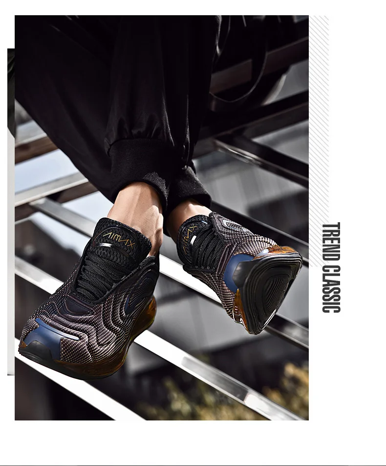 VESONAL Brand Comfort Lycra Sneakers Men Casual Shoes For Adult Hot New Autumn Air Cushion Running Shoes Male Footwear Non Slip