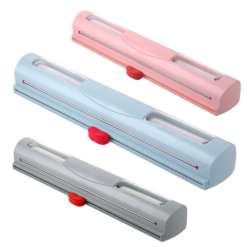 

Cutting Box Kitchen Food Preservation Film Storage Holder 3 Colors Plastic Film Wrap Cling Dispenser Household Kitchen Cling
