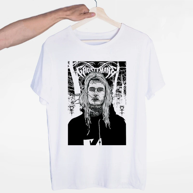 Футболка GHOSTEMANE; популярная Летняя Повседневная футболка с принтом