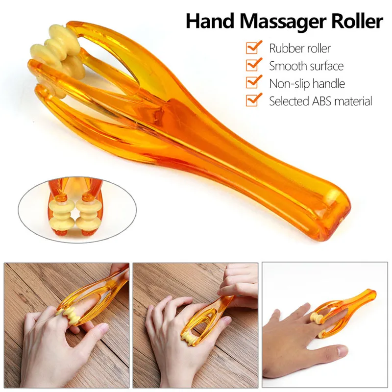 

Finger Joint Massager Rollers Hand Acupuncture Points Handheld Massager Relaxation Blood Circulation Health Care Massage Tool