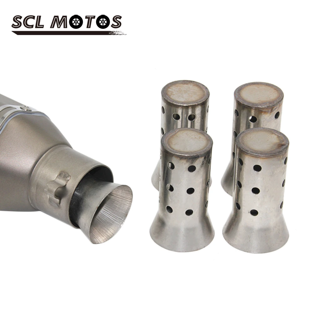 

1 шт., съемный глушитель выхлопной трубы из нержавеющей стали, 50,8 мм