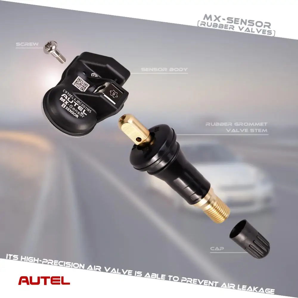 Датчик TPMS AUTEL 315 МГц 433 2 в 1 MX-датчик универсальный инструмент для ремонта шин