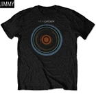 Лицензионный-новый заказ-голубая футболка с надписью инди-рок JOY DIVISION