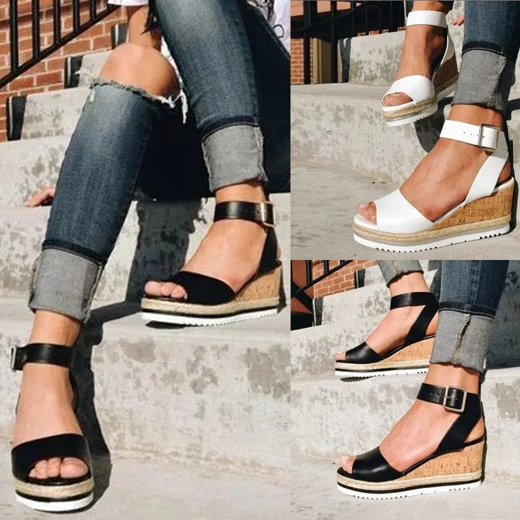 Женские босоножки в стиле ретро 2020 модные туфли с открытым носом на высоком