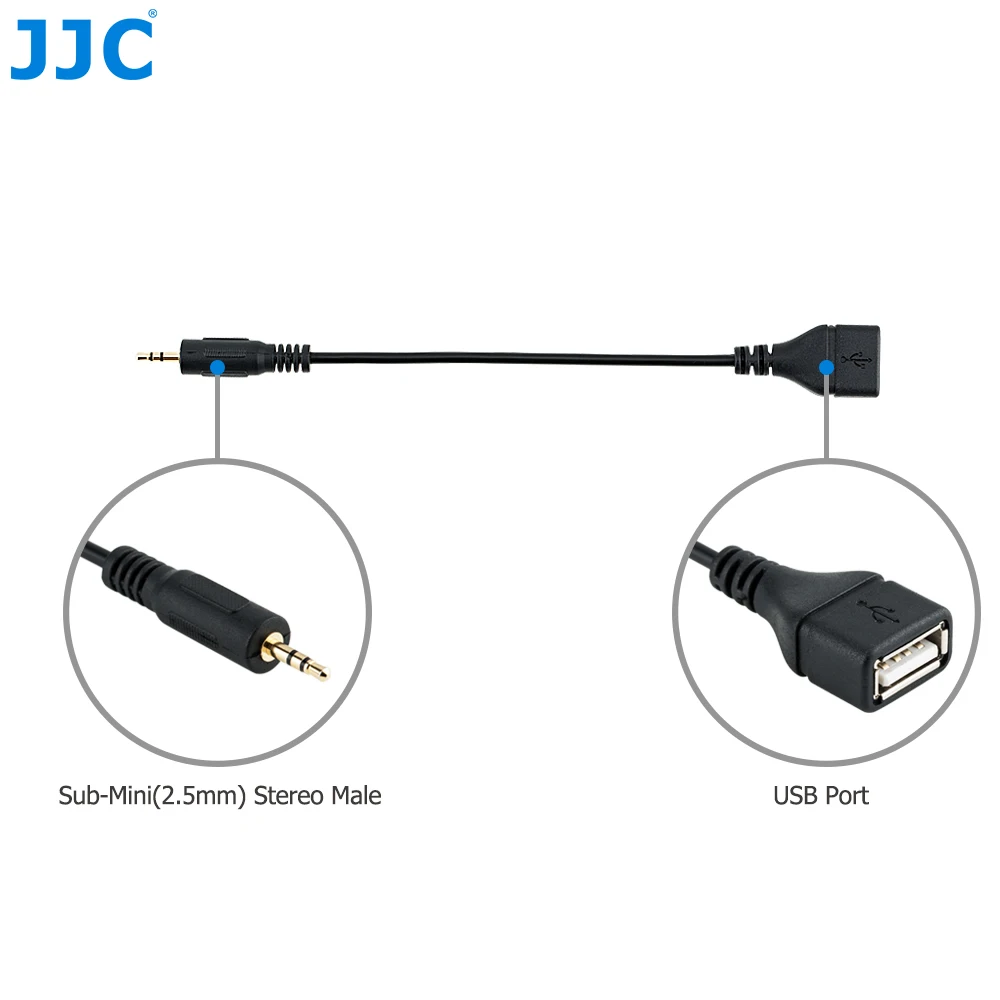 JJC RCA-2II кабельный переключатель для Ricoh GR-III/GR-II/GR DIGITAL IV/GR 800SE/Theta S камеры заменяет Ricoh CA-3