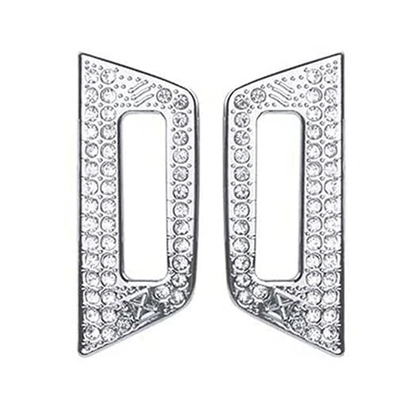 

For Honda Accord 10Th 2019 2020 Bling Dashboard Air Vents Switch Decals Stickers Covers Parts Decoration 2 Pack