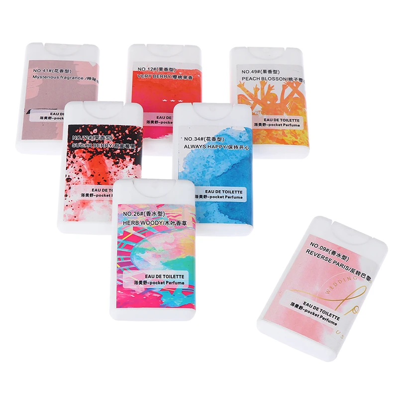 Portable Pocket Perfume Lasting Fragrance For Women Men Perfume Flower Flavor Deodorization Body Spray