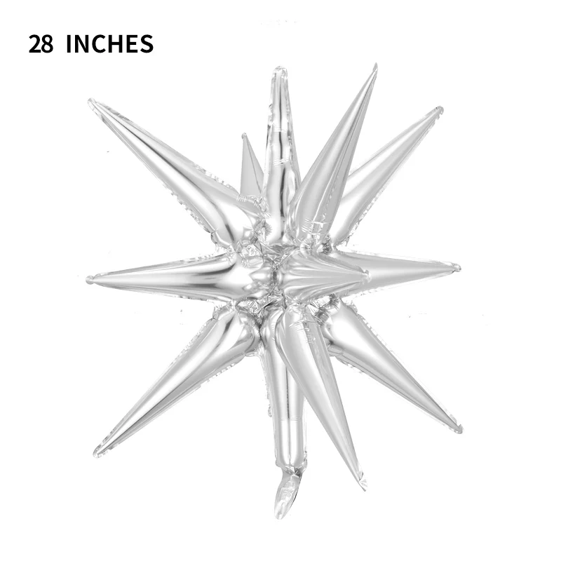Воздушные шары со звездочками фольгированные 28 дюймов для украшения бара