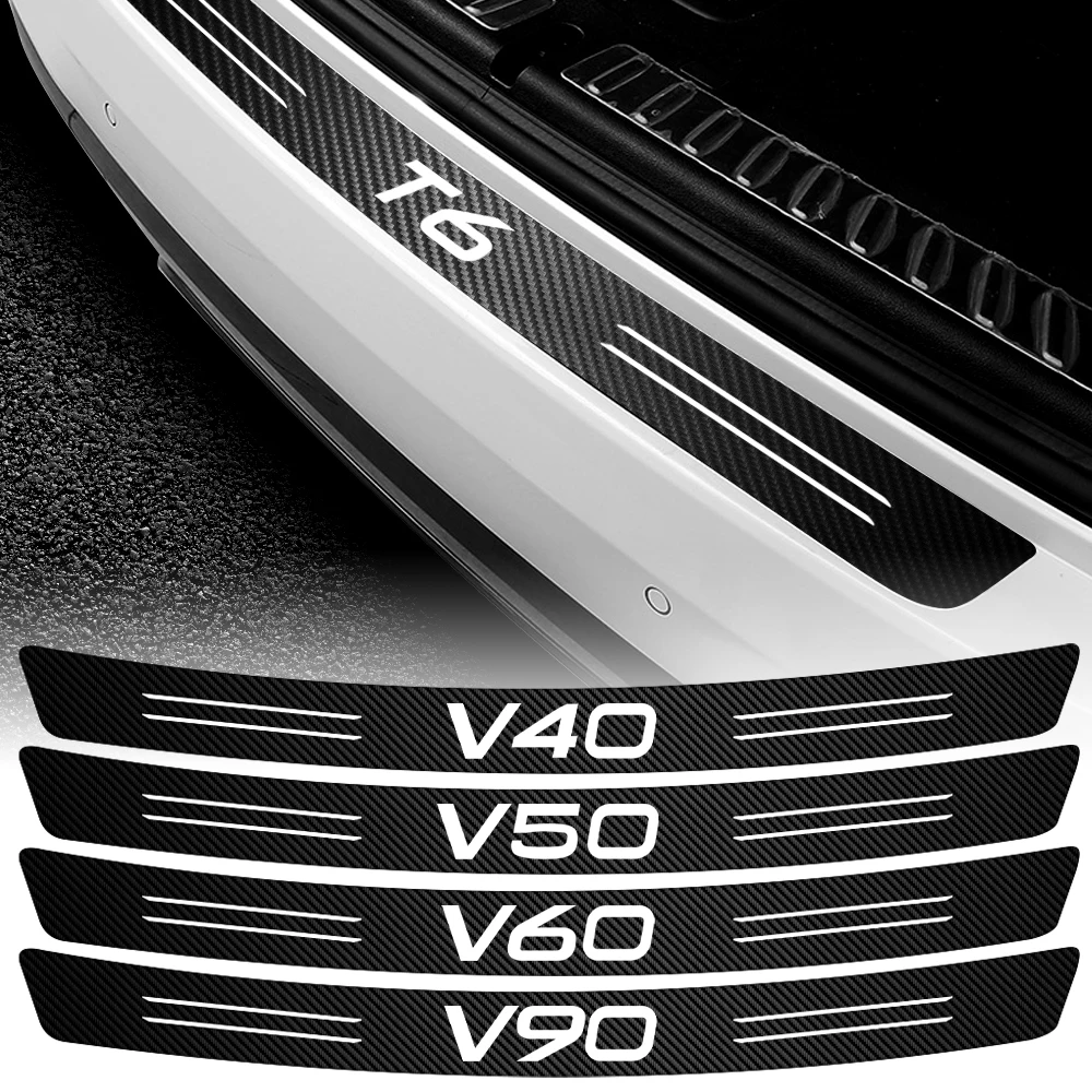 Для Volvo XC90 XC60 XC70 XC40 V90 V60 V40 C70 C30 S80 аксессуары защита из углеродного волокна