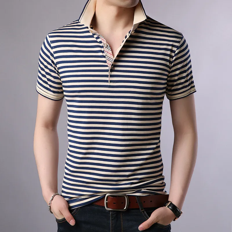 

7333-Summer new men's cotton short sleeve T-shirt fashion trend skin-friendly breathable men's printed t-shirt