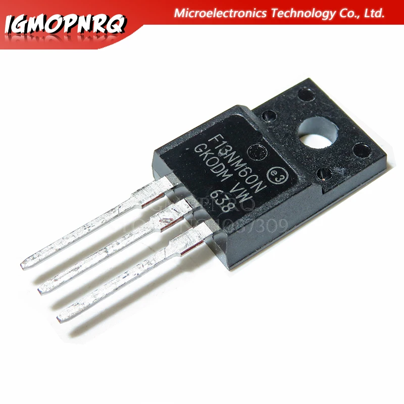 

10 шт., STF13NM60N, 13NM60N, 13NM60, MOSFET, 600 В, 13A, MDMESH, MDmesh