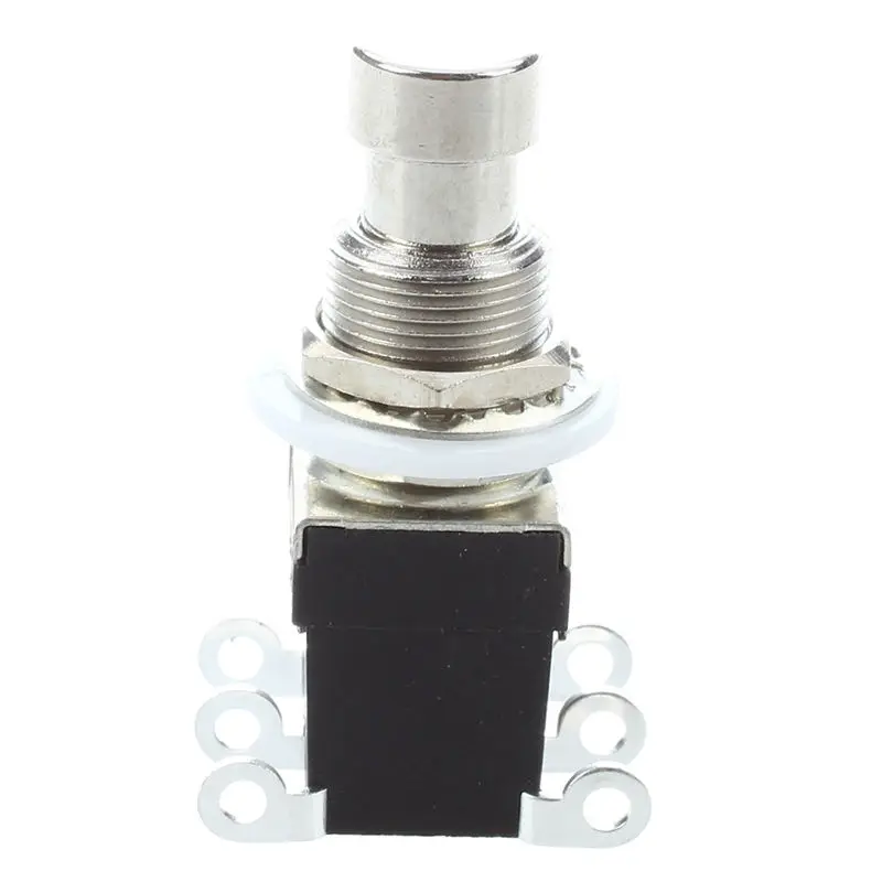 6pins DPDT моментальный Stomp ножной переключатель для гитары AC 250V/2A 125V/4A|Выключатели| |