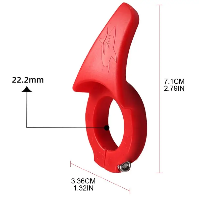 

1 Pair Bicycle Handlebar Ends Thumb Grip 22.2mm Mountain Bike Riding Wrist Rest