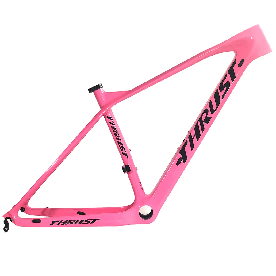 

Тяга 2019 T1000 Новый розовый 27,5 ER 15 17 углеродное волокно mtb рама горный велосипед гоночный супер светильник BSA BB30 PF30 2 года гарантии