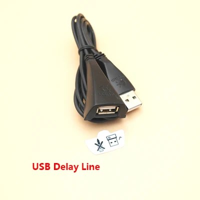 USB extention cable Оригинальные аксессуары для мыши для logitech G903/G703/G403/G900 Вес мыши/приемник/боковой ключ/зарядный кабель/USB удлинитель - Цвет: USB extention cable
