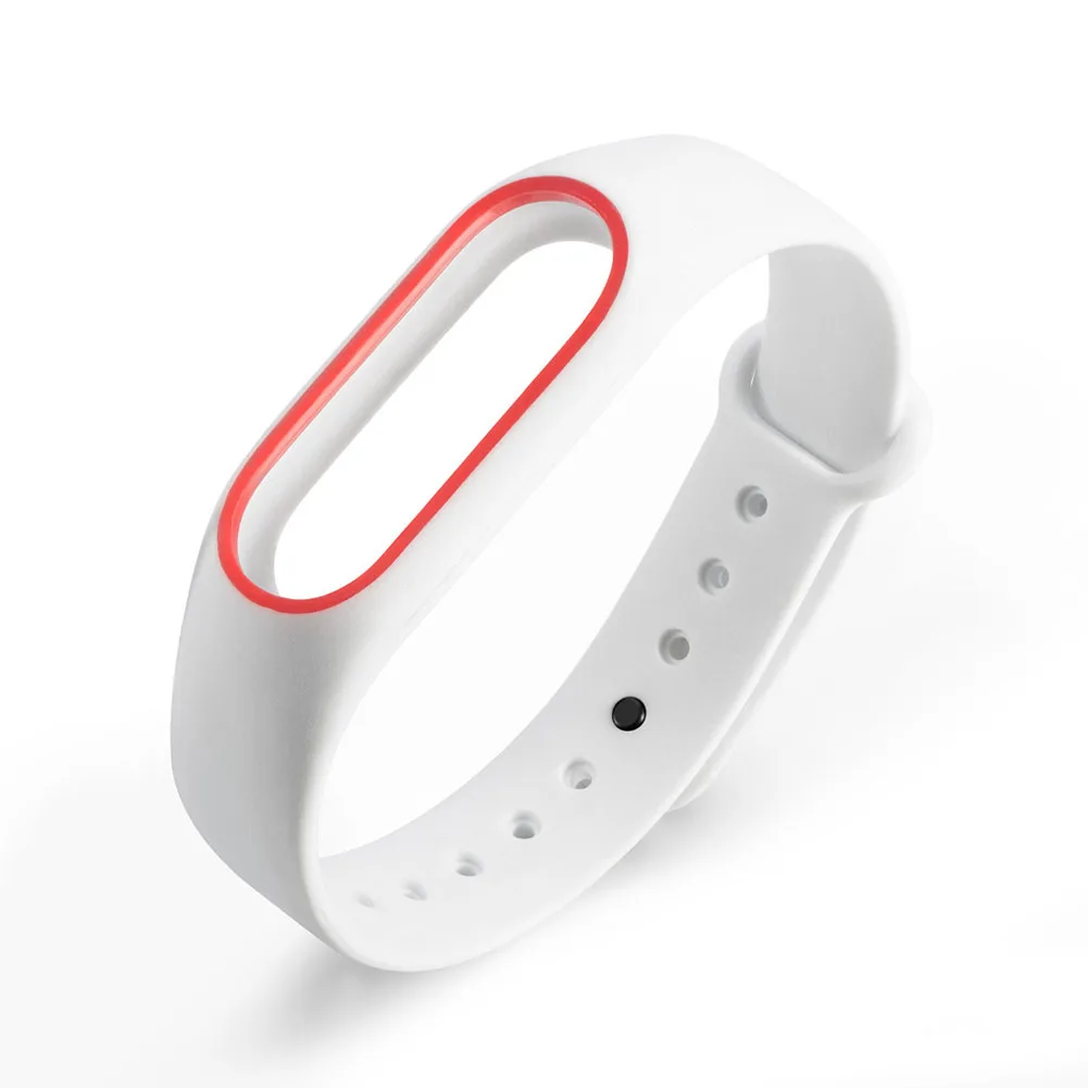 Новый модный спортивный браслет для Xiaomi Mi Band 2 Регулируемый мягкий силиконовый