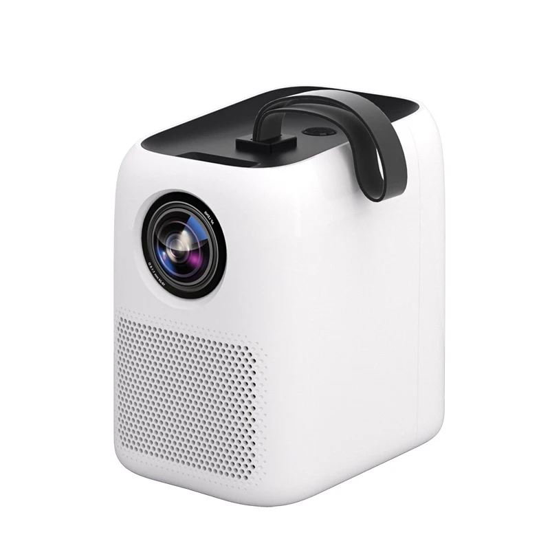 

New X6 portable mini projector Home office 1080P HD video playback machine 4K video playback DC/HDMI/USB/TF interface