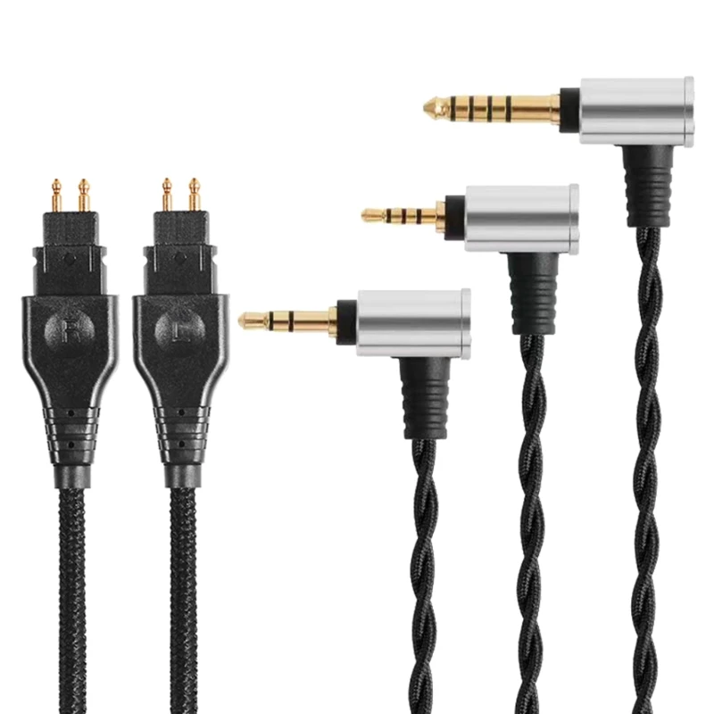 

Audio Cable Detachable Gaming Headphone Cable for HD560 HD580 HD600 HD660S 2. 5/3.5/4.4mm Microphone Cable