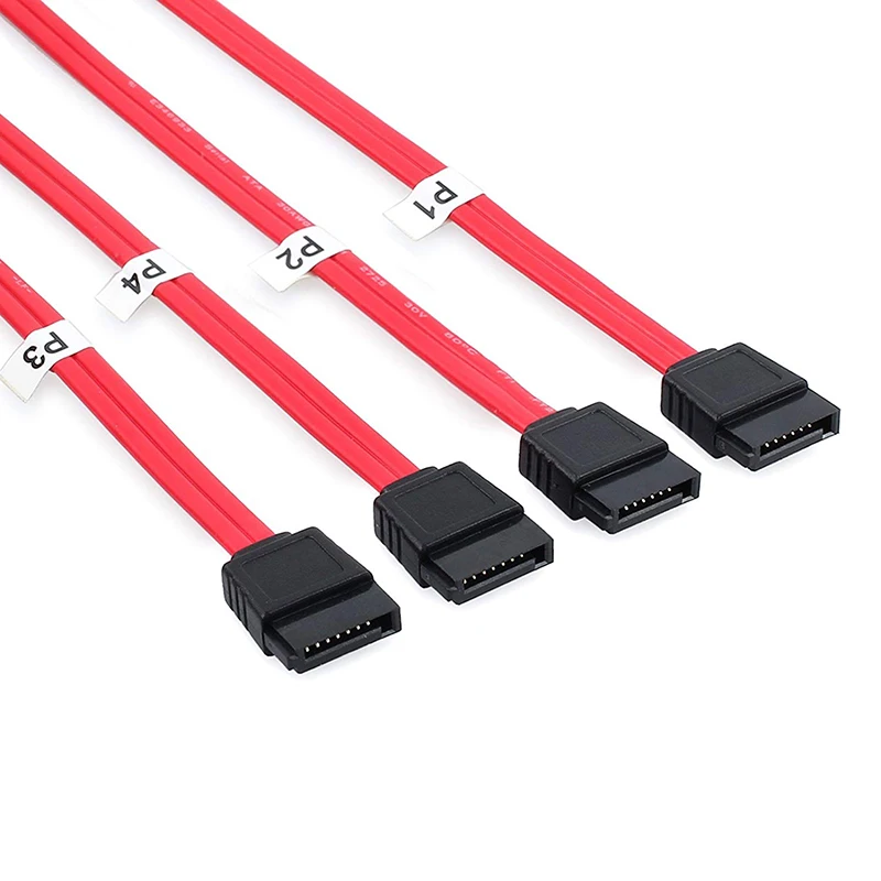 Мини SAS 10 Гбит/с SFF 8087 36Pin к 4 SATA жесткий разделитель дисков кабель 1 0 M