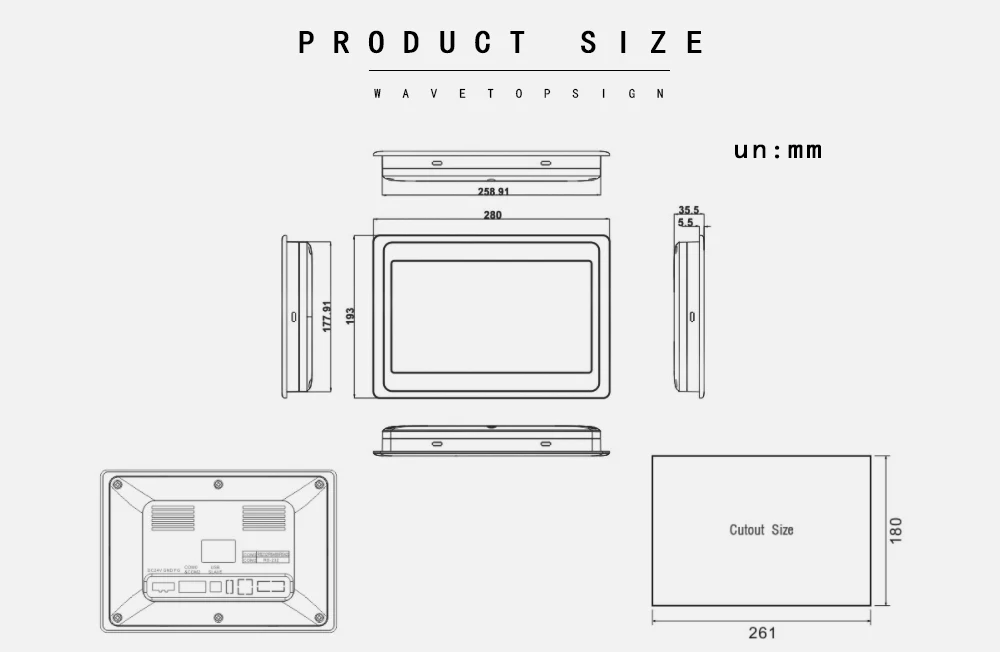 Kinco MT4532TE MT4532T HMI Сенсорный Экран 10,1 дюймов 1024x600 Ethernet 1 USB хост интерфейс человека машины