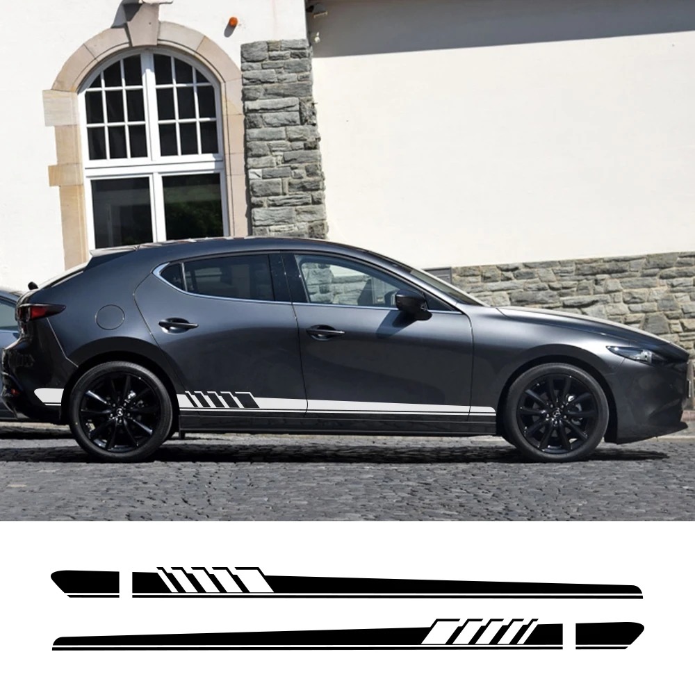 Для Mazda Axela Atenza MS MPS Demio CX 5 CX5 3 CX3 2 шт. Автомобильная боковая Наклейка Авто Виниловая