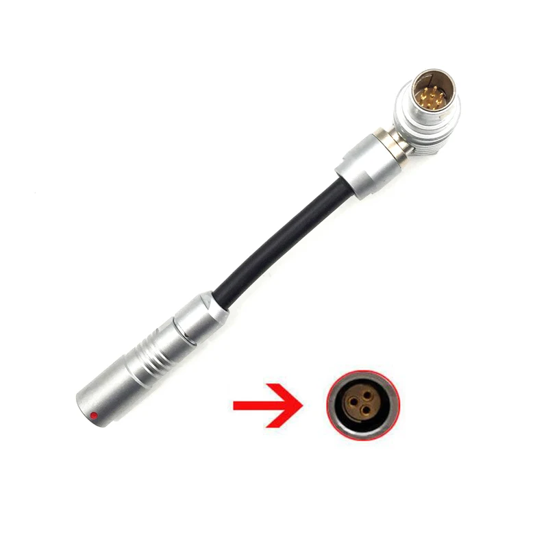 Кабель ARRI MINI XT to RS 7pin Male-3 pin female кабель для мини-камеры Alexa питания передачи данных