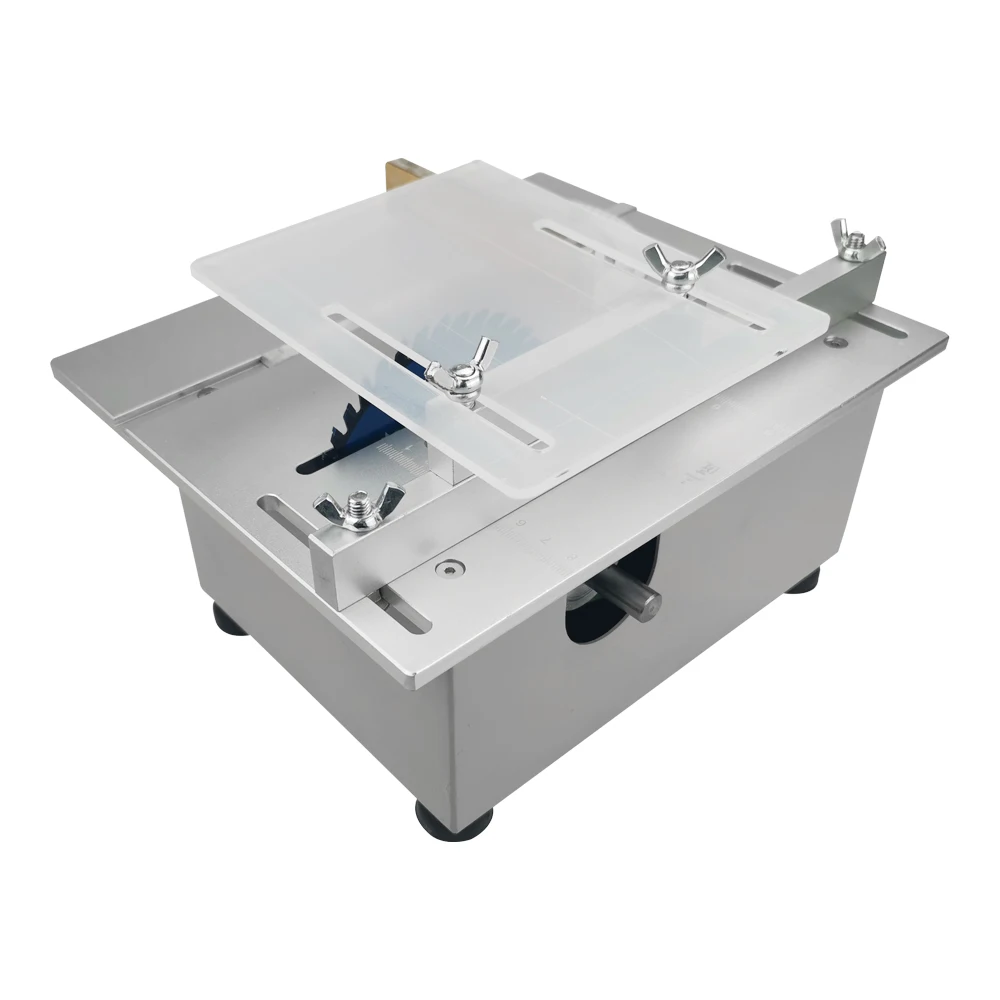 ALLSOME T4 Mini Table Saw Handmade Woodworking Bench Lathe Electric Polisher Grinder DIY Circular Cutting Blade | Инструменты