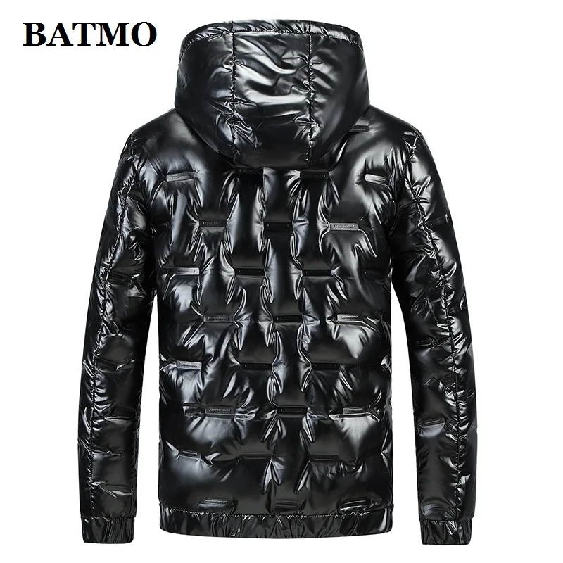 BATMO 2020 Новое поступление зимние куртки с капюшоном на белом утином пуху для